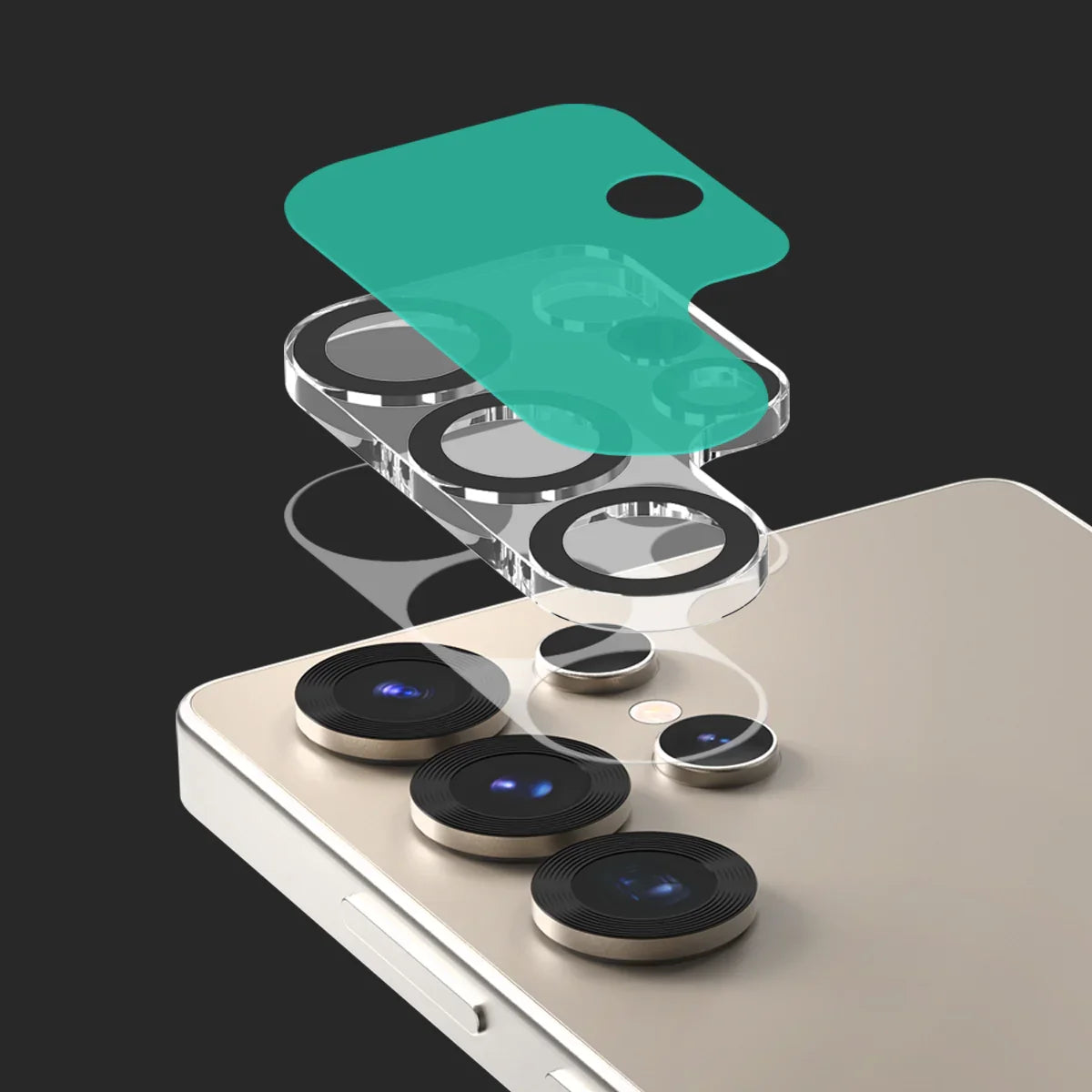 Araree Samsung S25 Ultra C-Subcore Full Camera Protector - Clear - Tashqila Araree Samsung S25 Ultra C-Subcore Full Camera Protector - Clear - Tashqila